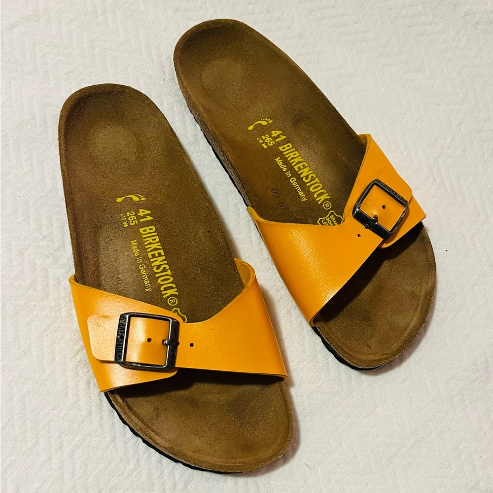 Birkenstock Yellow Sandals